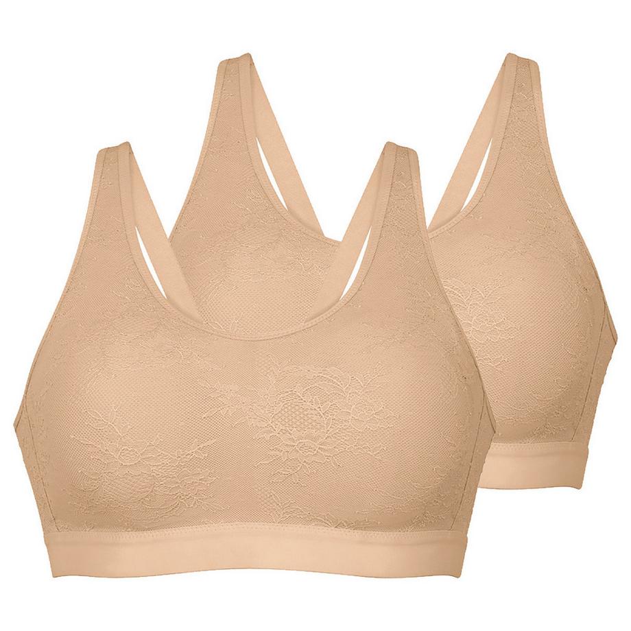 2er Pack Essential Lace Prothesen BH - Bralette