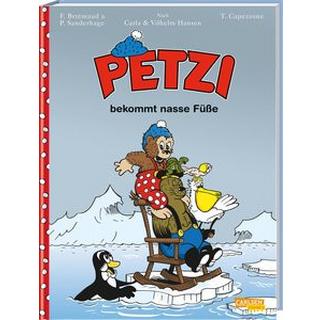 Petzi - Der Comic 4: Petzi bekommt nasse Füße Capezzone, Thierry; Hansen, Carla; Hansen, Vilhelm; Sachse, Harald (Übersetzung) Copertina rigida 