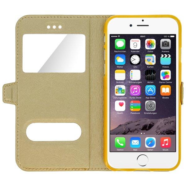 Avizar  Custodia Finestre iPhone 6 / 6S Oro 