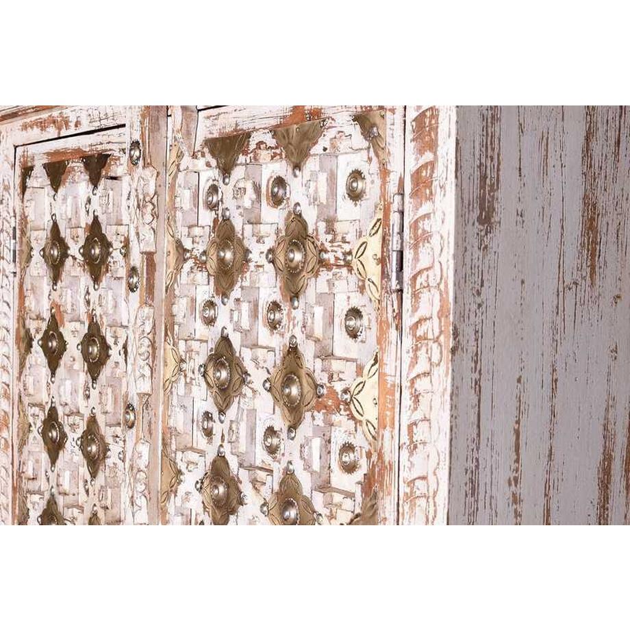 mutoni Schrank Bakhra Gold Mango vintage ivory 90x180  