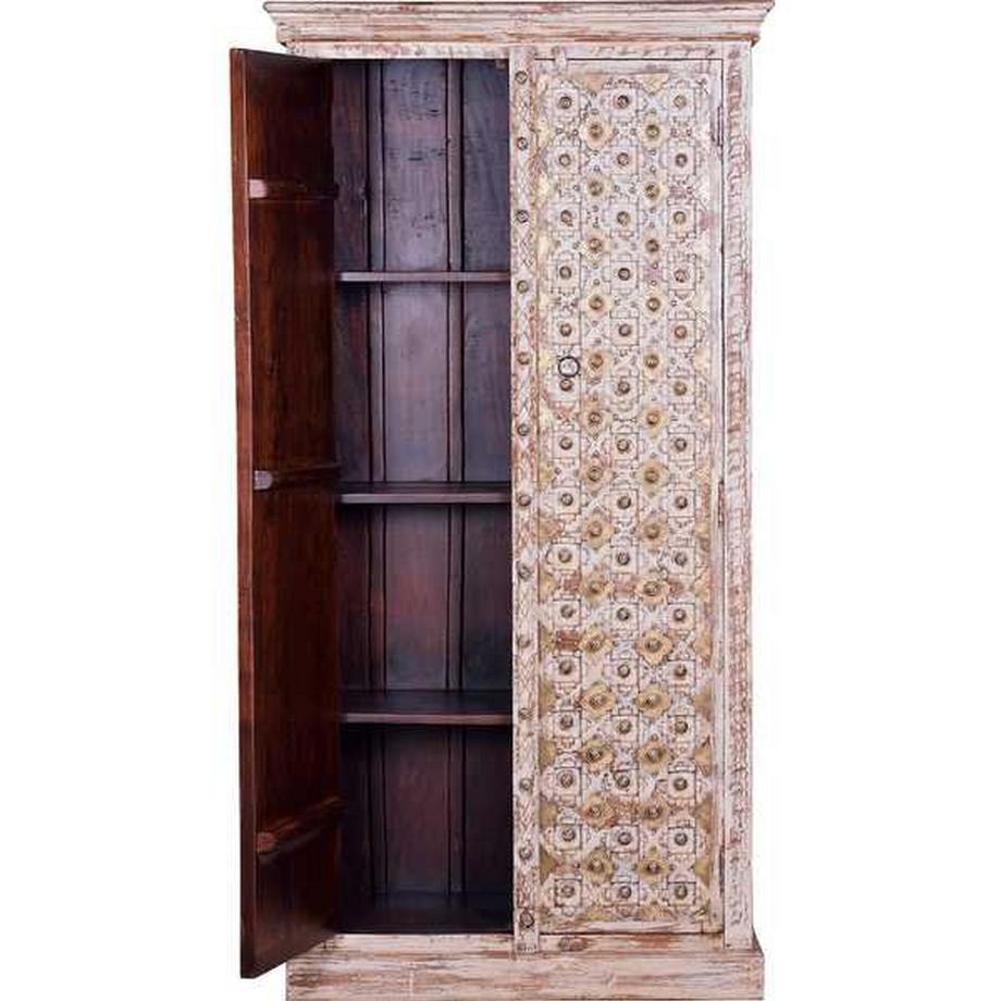 mutoni Schrank Bakhra Gold Mango vintage ivory 90x180  