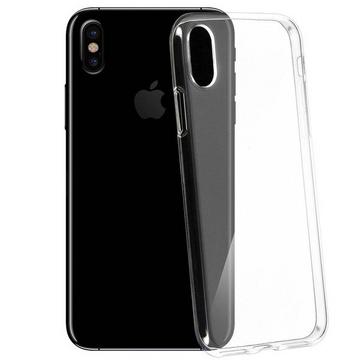 Coque souple transparente iPhone X et XS