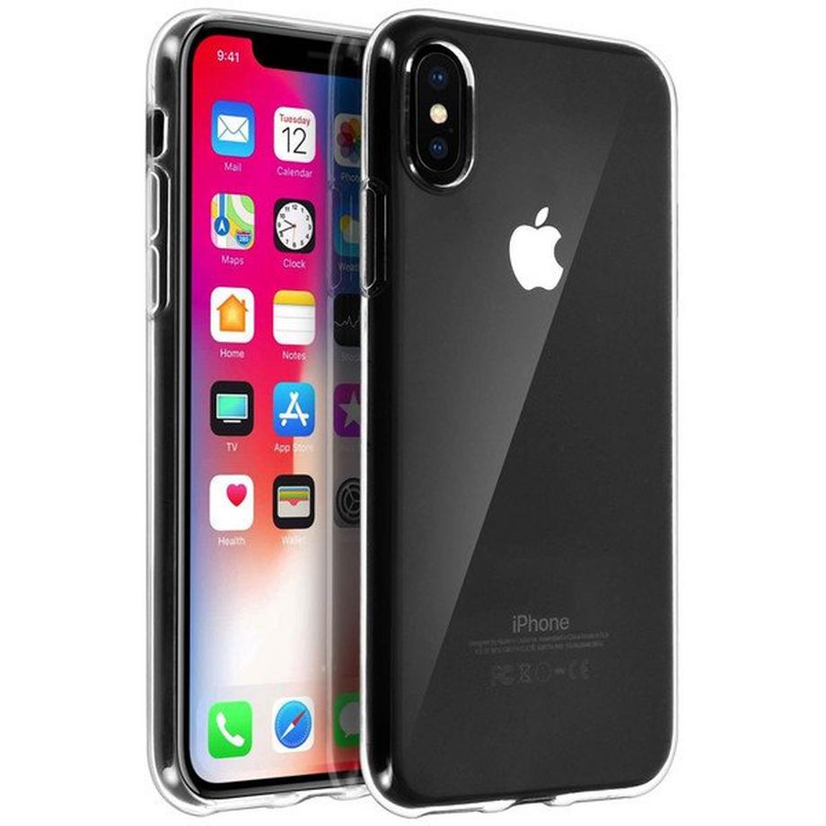 Avizar  Coque souple transparente iPhone X et XS 