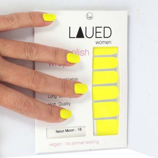 LAUED  vegane Nagelfolien solid neon Neon Moon 