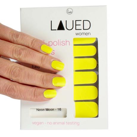 LAUED  vegane Nagelfolien solid neon Neon Moon 