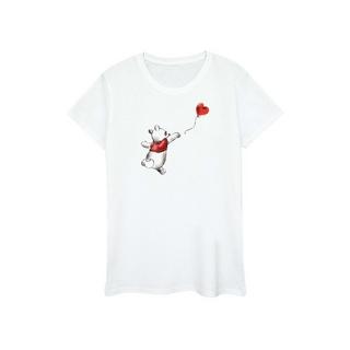 Winnie the Pooh Cuore Palloncino Stampa T-Shirt  
