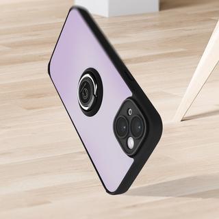 Avizar  Coque iPhone 14 Plus Noir avec Anneau 
