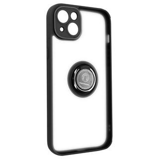 Avizar  Coque iPhone 14 Plus Noir avec Anneau 