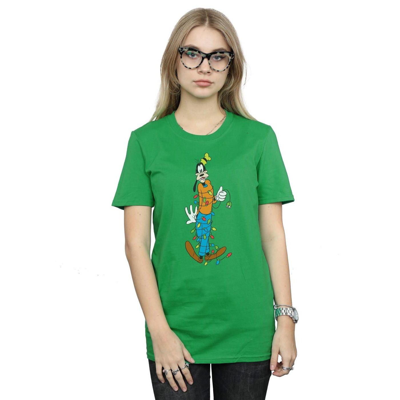 Disney Goofy T-Shirt Lumières de Noël  