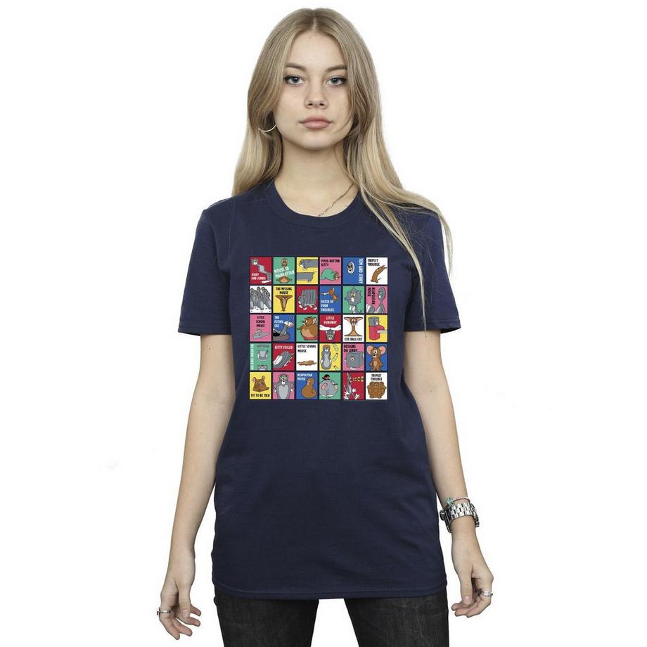 Warner Bros Grid Squares T-Shirt  