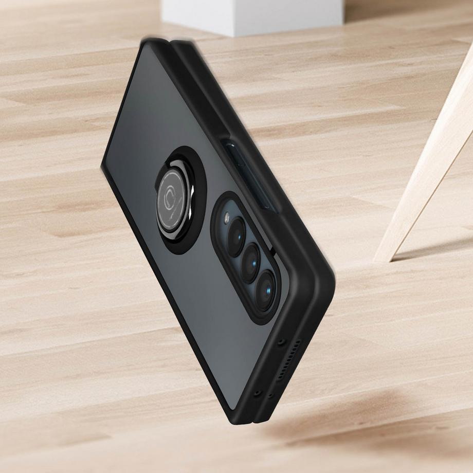 Avizar  Coque Galaxy Z Fold 4 Noir Anneau 