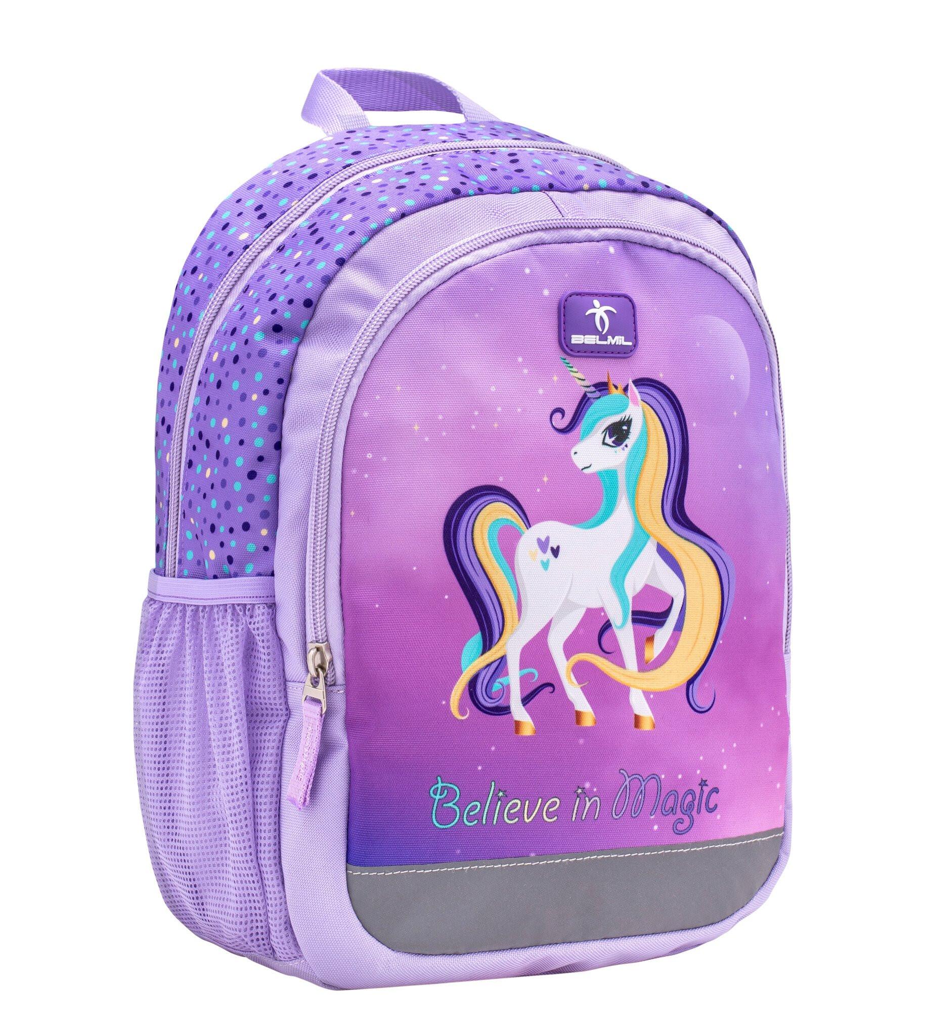 Belmil  KIDDY PLUS Kindergartenrucksack Unicorn Purple 