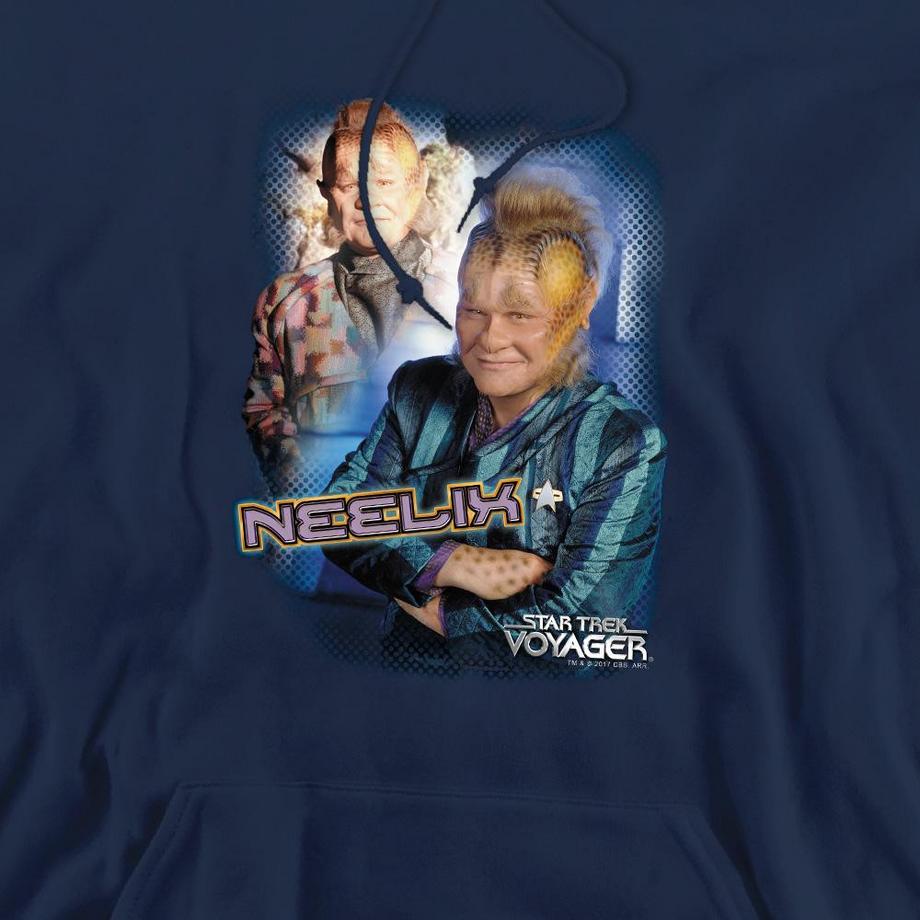 Star Trek Star Trek Voyager Neelix Felpa con cappuccio  