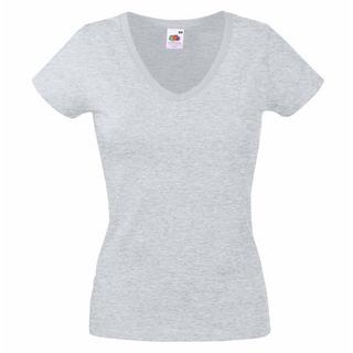 Fruit of the Loom Valueweight V-Ausschnitt T-Shirt  