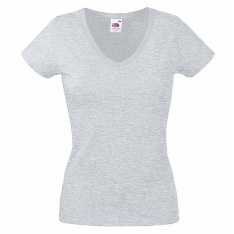 Fruit of the Loom Valueweight V-Ausschnitt T-Shirt  