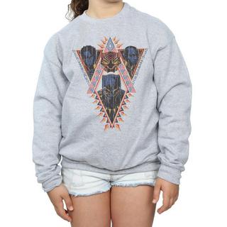 MARVEL  Black Panther Tribal Heads Sweatshirt 