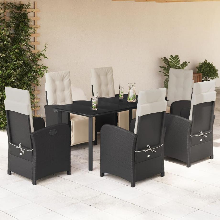 VidaXL Garten essgruppe poly-rattan  