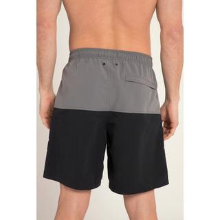 JP1880 Zweifarbige Badeshorts mit Elastikbund  