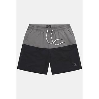 JP1880 Zweifarbige Badeshorts mit Elastikbund  