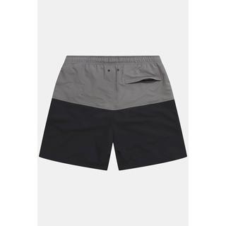 JP1880 Zweifarbige Badeshorts mit Elastikbund  