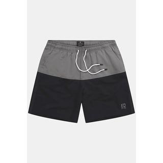 JP1880 Zweifarbige Badeshorts mit Elastikbund  