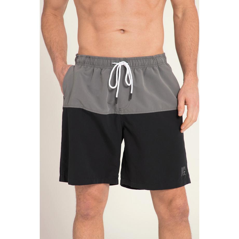 JP1880 Shorts da mare bicolore con cintura elastica  
