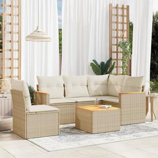 VidaXL Garten sofagarnitur poly-rattan  