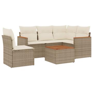 Garten sofagarnitur poly-rattan