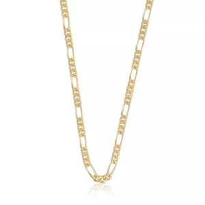 Collier Figaro Gelbgold 750, 4mm, 50cm