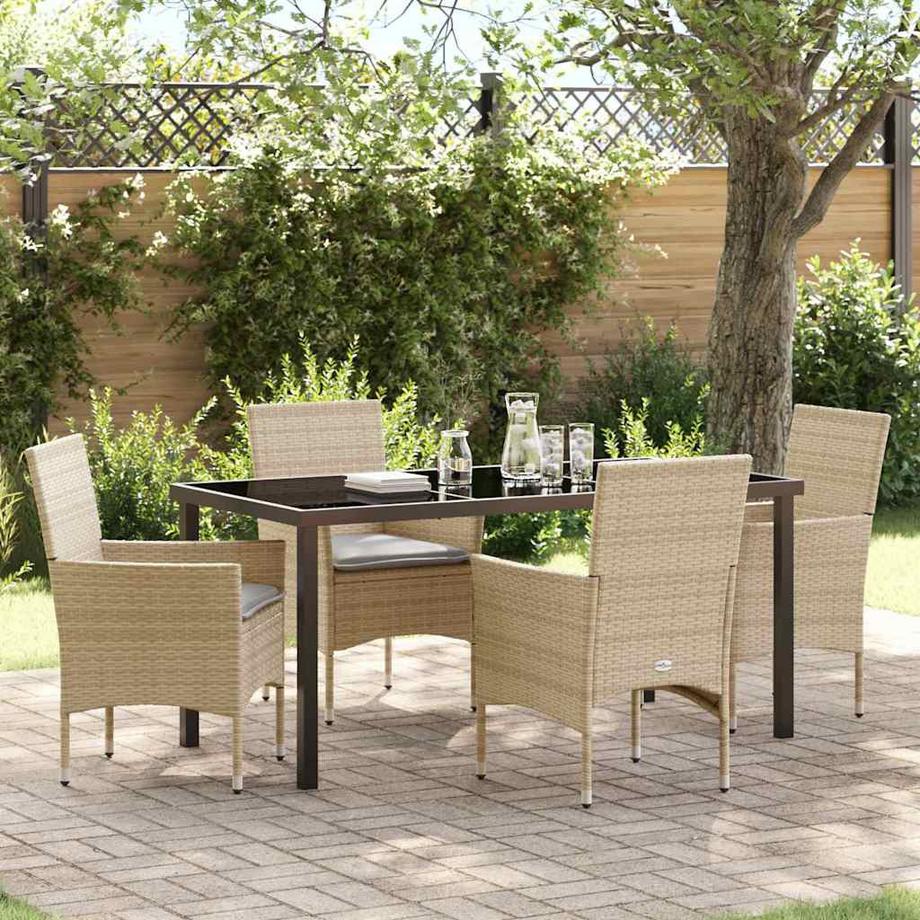 VidaXL Garten essgruppe poly-rattan  