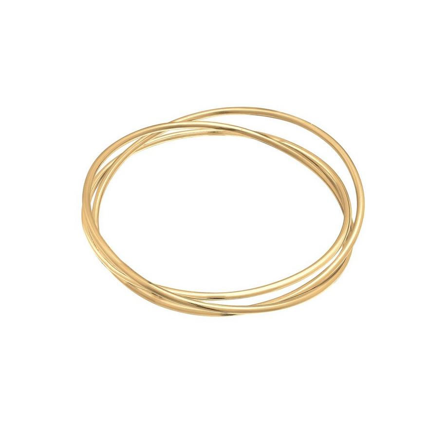 Elli  Armband Armreif Dreifach Triple Verschlungen 