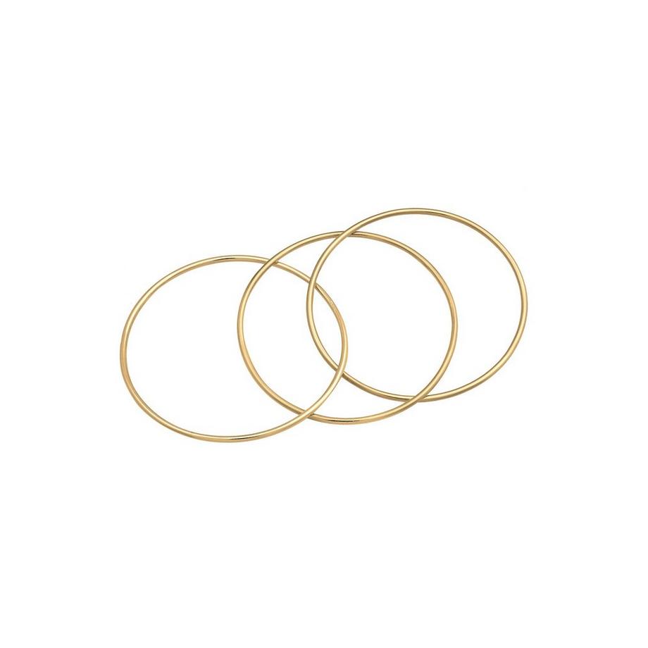 Elli  Armband Armreif Dreifach Triple Verschlungen 