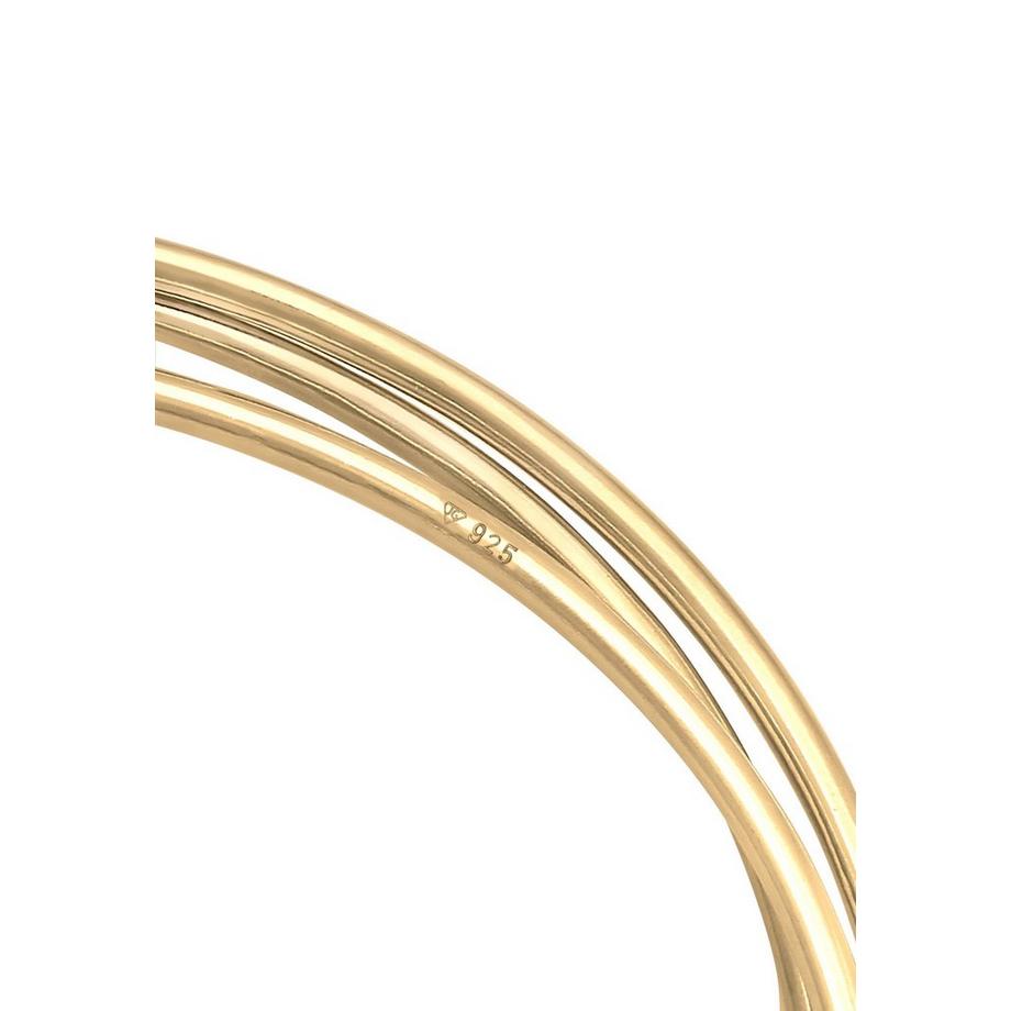 Elli  Armband Armreif Dreifach Triple Verschlungen 