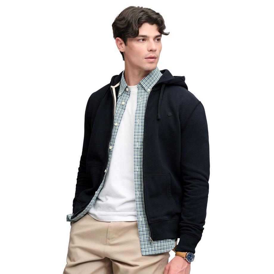 Superdry Giacca da ginnastica Uomini Confezione da 1 Vestibilità confortevole-Essential SDCO Logo Ziphood  