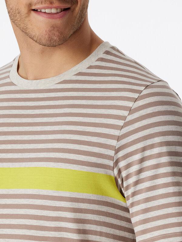 Schiesser Ensemble Pyjama Rayé Manches Courtes  