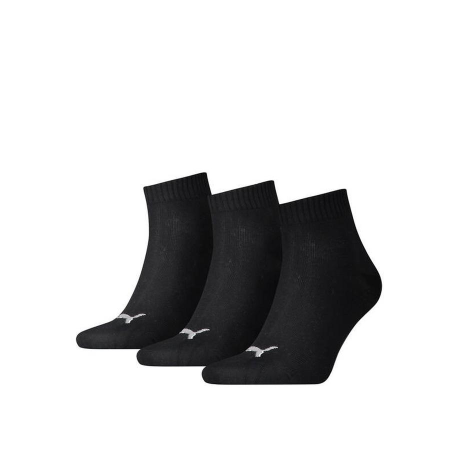 PUMA Chaussettes Basic Quarter Lot de 3  