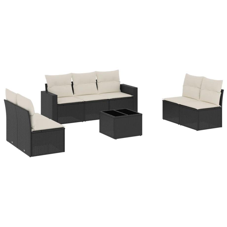Garten sofagarnitur poly-rattan