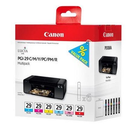 Canon  CANON Multipack Tinte CMY/PC/PM/R PGI-29 Multi PIXMA Pro-1 6x36ml 