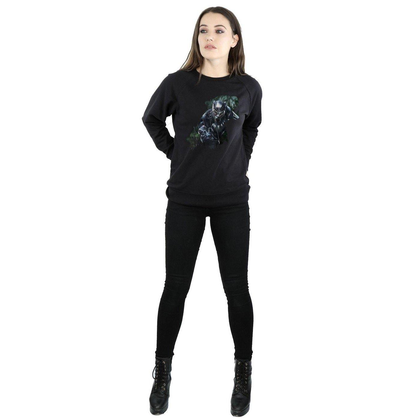 MARVEL  Sweat BLACK PANTHER WILD SILHOUETTE 