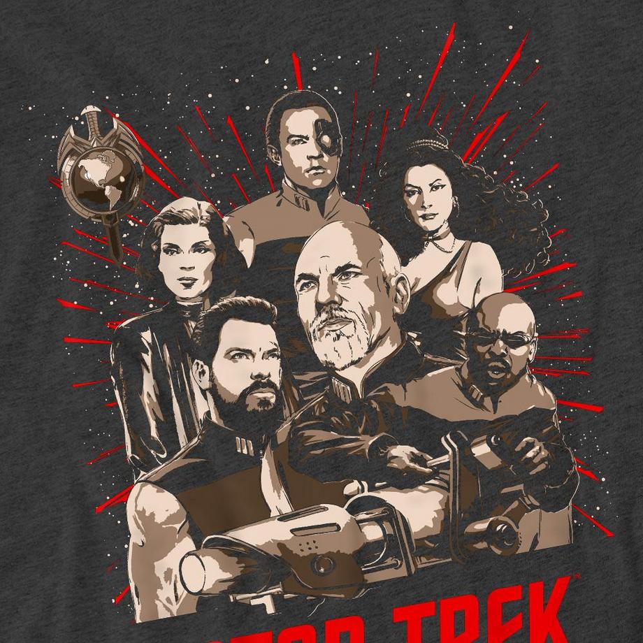 Star Trek Star Trek Mirror Universe Grafikdruck T-Shirt  