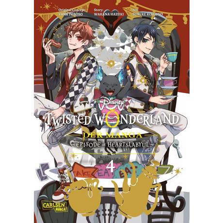 Twisted Wonderland: Der Manga 4 Toboso, Yana; Kowono, Sumire; Disney; Hazuki, Wakana; Überall, Dorothea (Übersetzung) Couverture rigide 