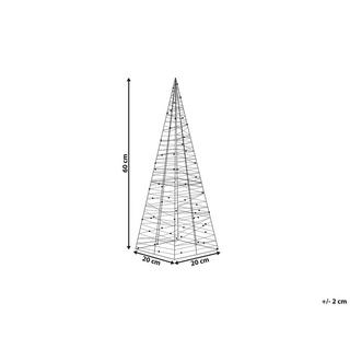 Beliani Décoration extérieure en Métal Traditionnel PUKSALA  
