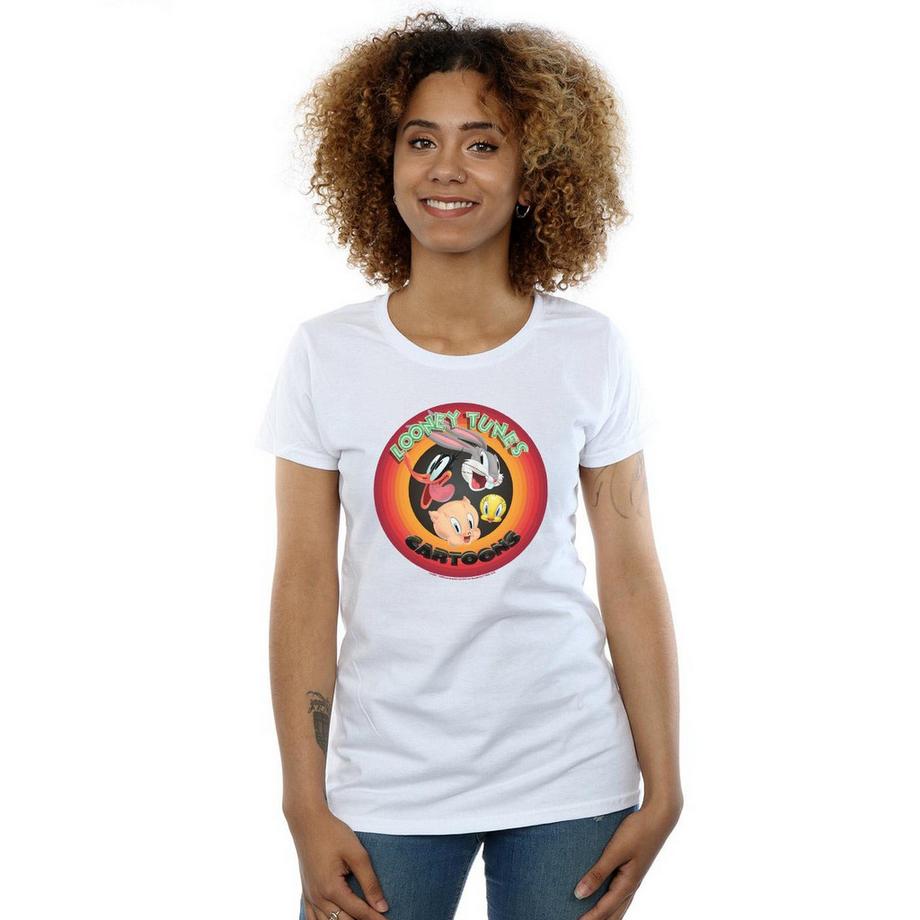 LOONEY TUNES Cartoons T-Shirt Stampata  