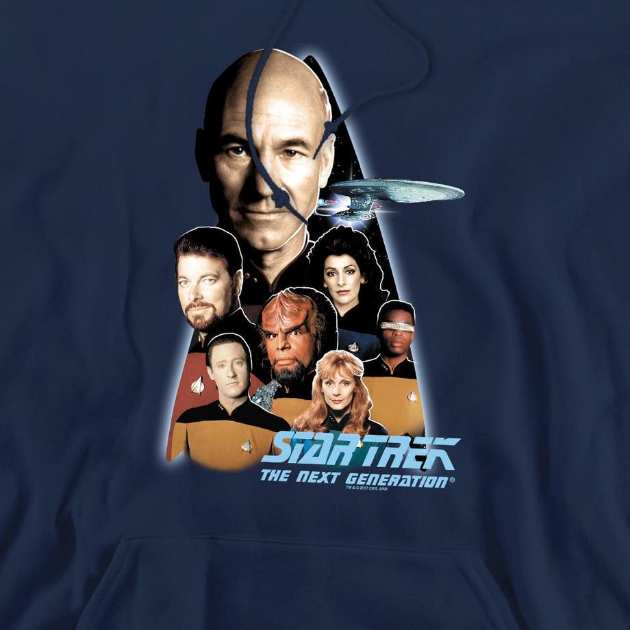 Star Trek Next Generation Felpa con Cappuccio  