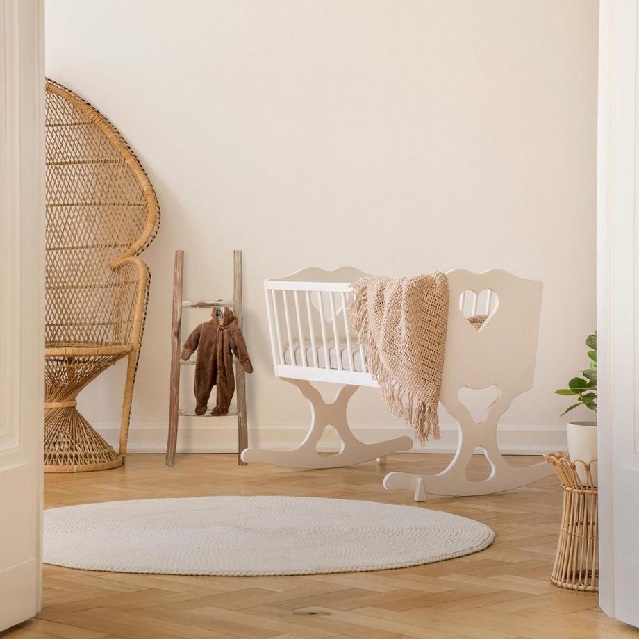 Northio  Petite échelle décorative en bois de châtaignier 