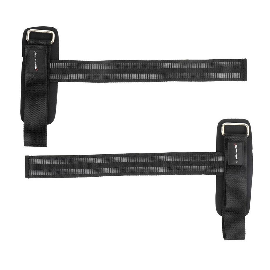 GladiatorFit  Sangles de levage / tirage "Lifting Straps" musculation GladiatorFit (lot de 2) 