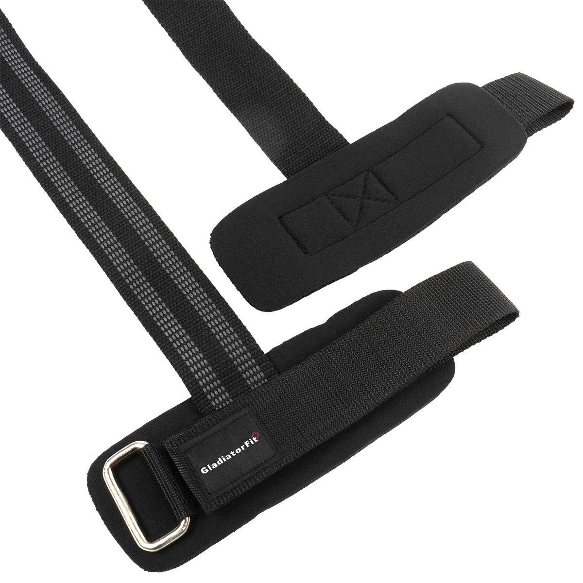 GladiatorFit  Hebebänder / Zugbänder "Lifting Straps" Muskelaufbau GladiatorFit (Satz von 2) 