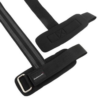 GladiatorFit  Hebebänder / Zugbänder "Lifting Straps" Muskelaufbau GladiatorFit (Satz von 2) 