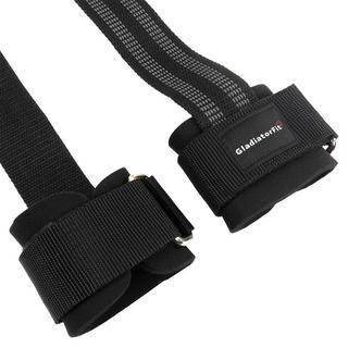 GladiatorFit  Hebebänder / Zugbänder "Lifting Straps" Muskelaufbau GladiatorFit (Satz von 2) 