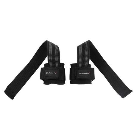 GladiatorFit  Hebebänder / Zugbänder "Lifting Straps" Muskelaufbau GladiatorFit (Satz von 2) 